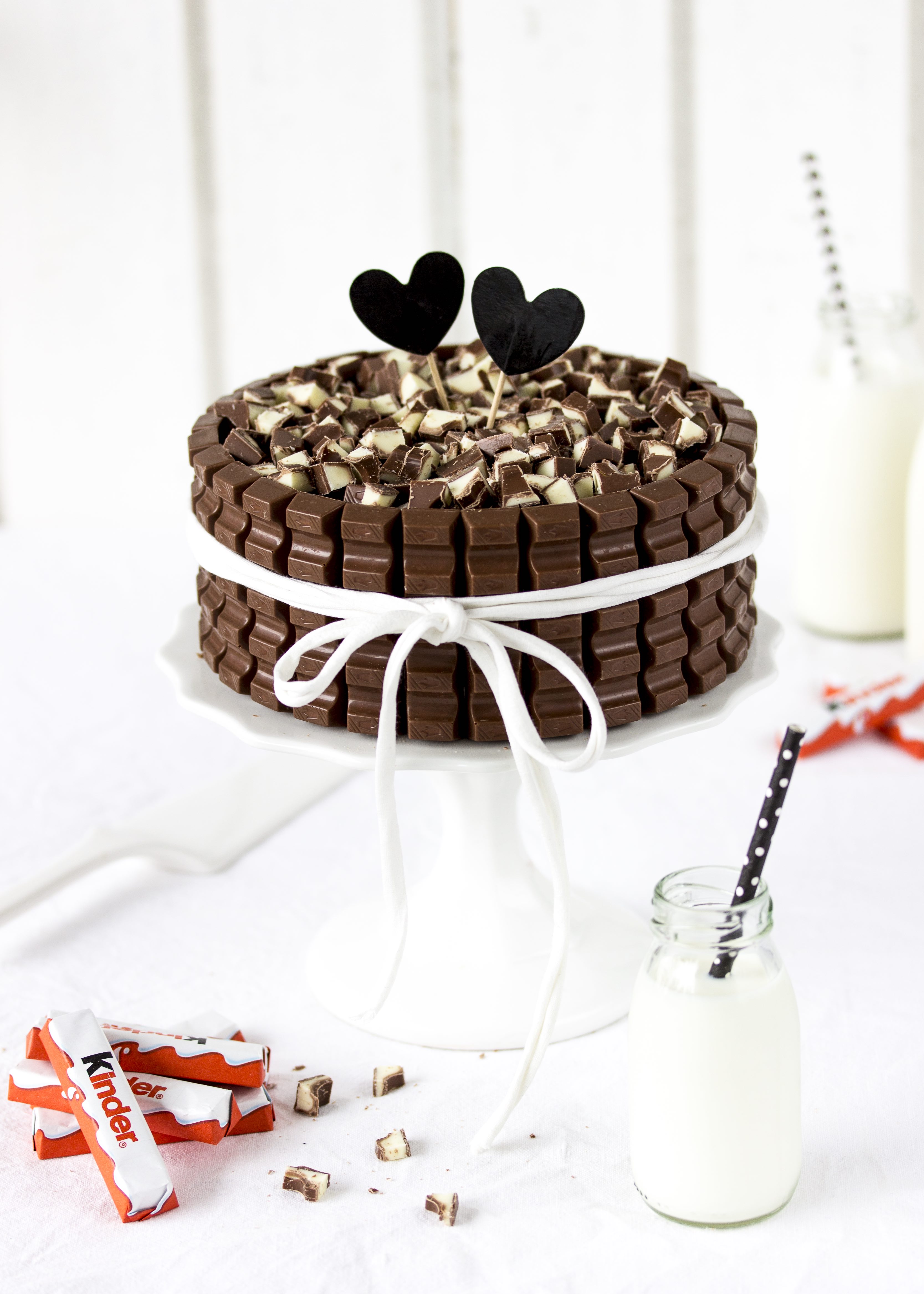 Rezept einfache Kinder Schokolade Torte Kindergeburtstag Geburtstagstorte schnel