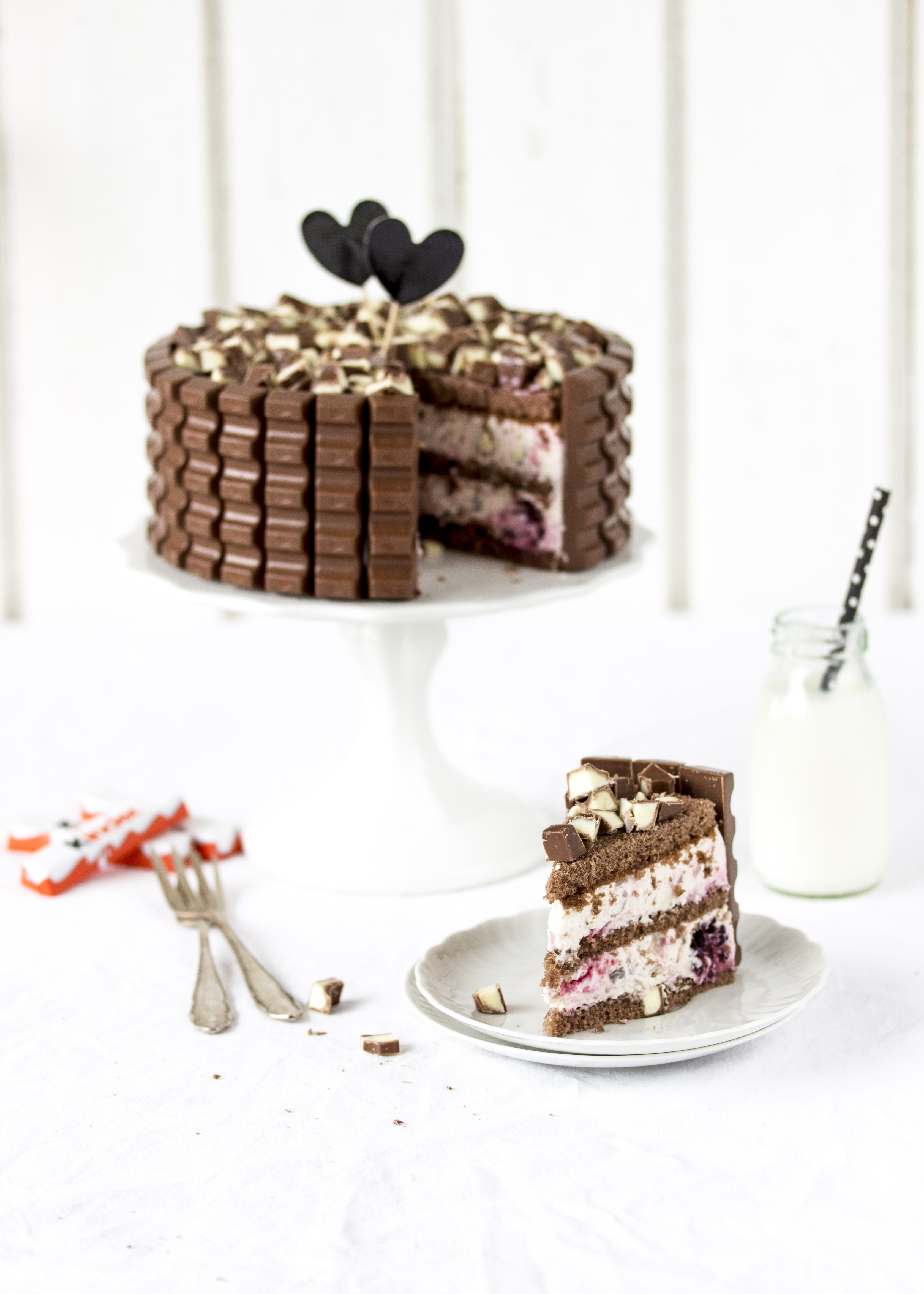 Rezept einfache Kinder Schokolade Torte Kindergeburtstag Geburtstagstorte schnel