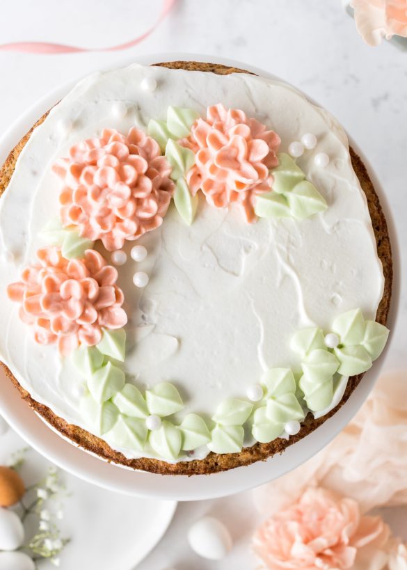 Carrot Cake Rezept mit Xylit backen Ostern Torte #ostern #torte #carrotcake #cake | Emma´s Lieblingsstücke