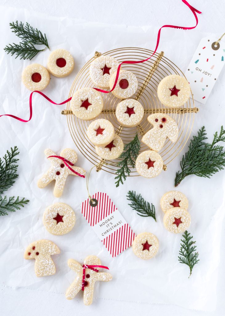 Rezept Lieblingsplätzchen Spitzbuben Linzer mit Marmelade backen Weihnachten Advent Kekse Cookies Christmas #christmas #weihnachten #plätzchen #christmas #cookies Emma´s Lieblingsstücke