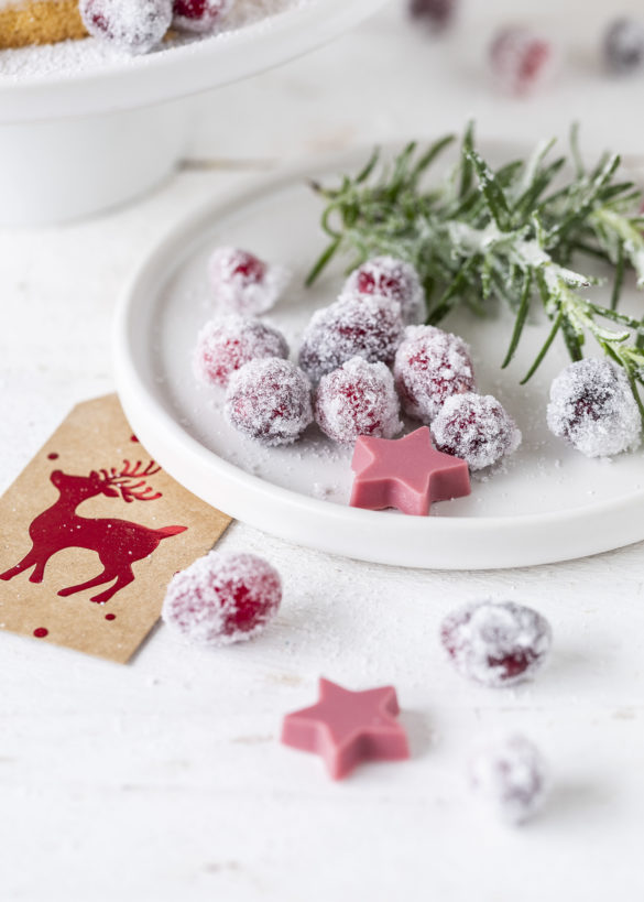 Leckere Cranberry Biskuit Torte Rezept Layer Cake #torte #cranberry #backen #layercake #weihnachten #christmas