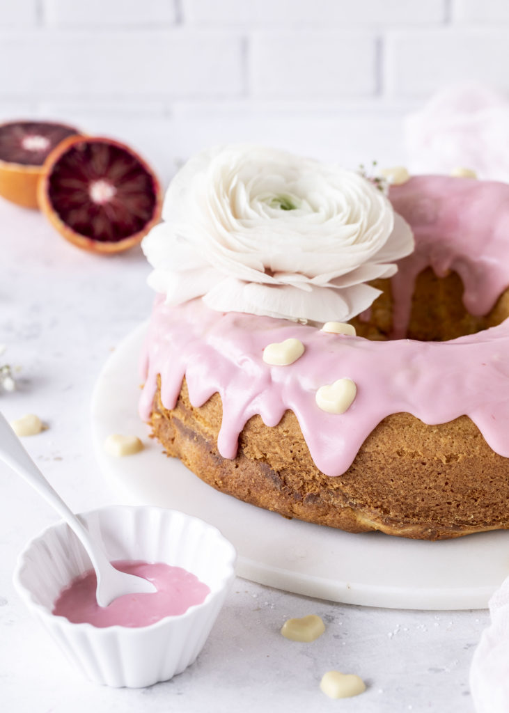 Blutorangen Gugelhupf mit Mohn Käsekuchen Füllung Cheesecake backen Poppyseed #gugelhupf #kuchen #bundtcake #cheesecake | Emma´s Lieblingsstücke