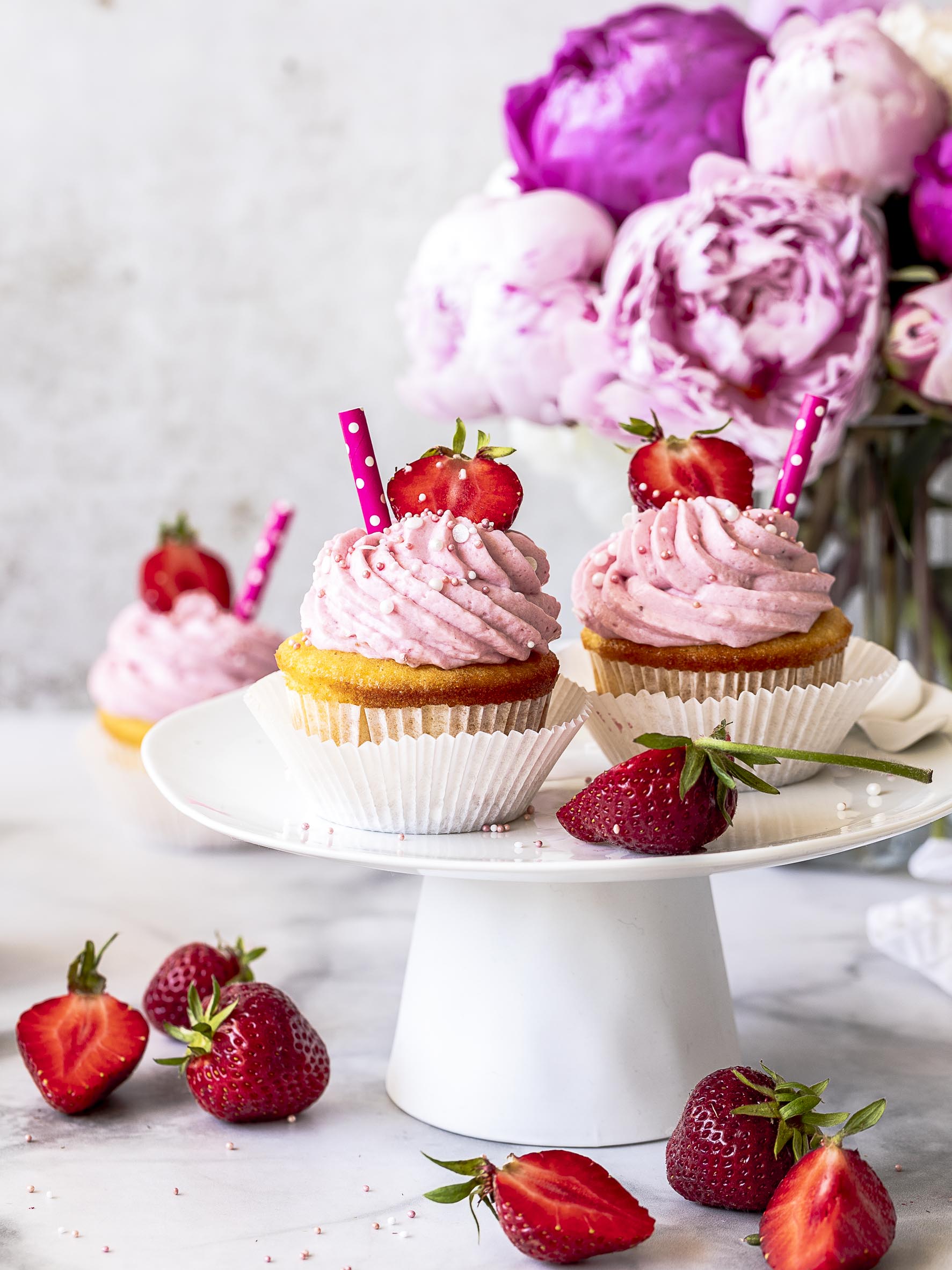 Erdbeer-Limo-Cupcakes - Emma's Lieblingsstücke