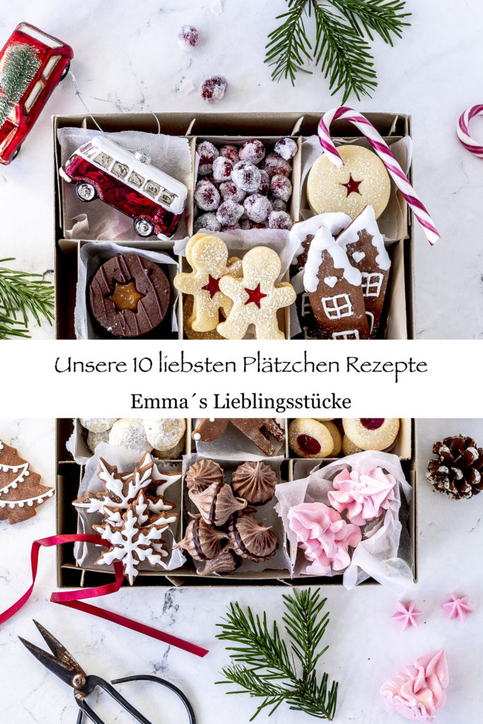Weihnachtsplätzchen Rezepte backen Spitzbuben Kekse Lebkuchen Engelsaugen Husarenkrapfen #christmas #cookies #plätzchen #backen #xmas Emma´s Lieblingsstücke