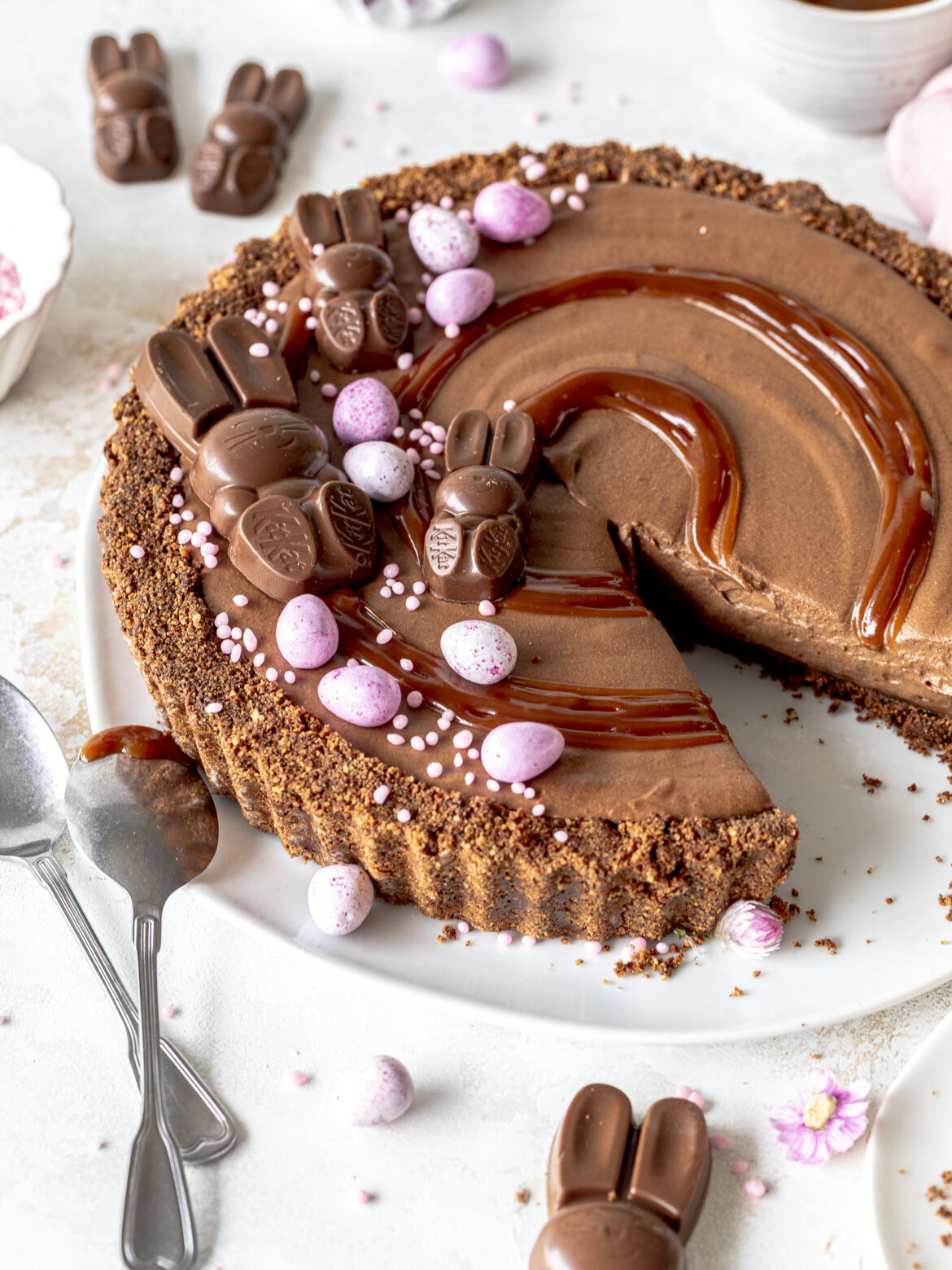 Mousse au Chocolat Tarte mit Karamell - Emma&amp;#39;s Lieblingsstücke