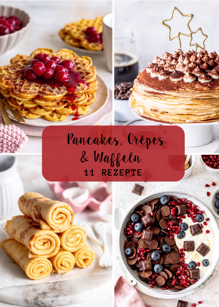 11 Rezepte für Pancakes, Crêpes und Waffeln