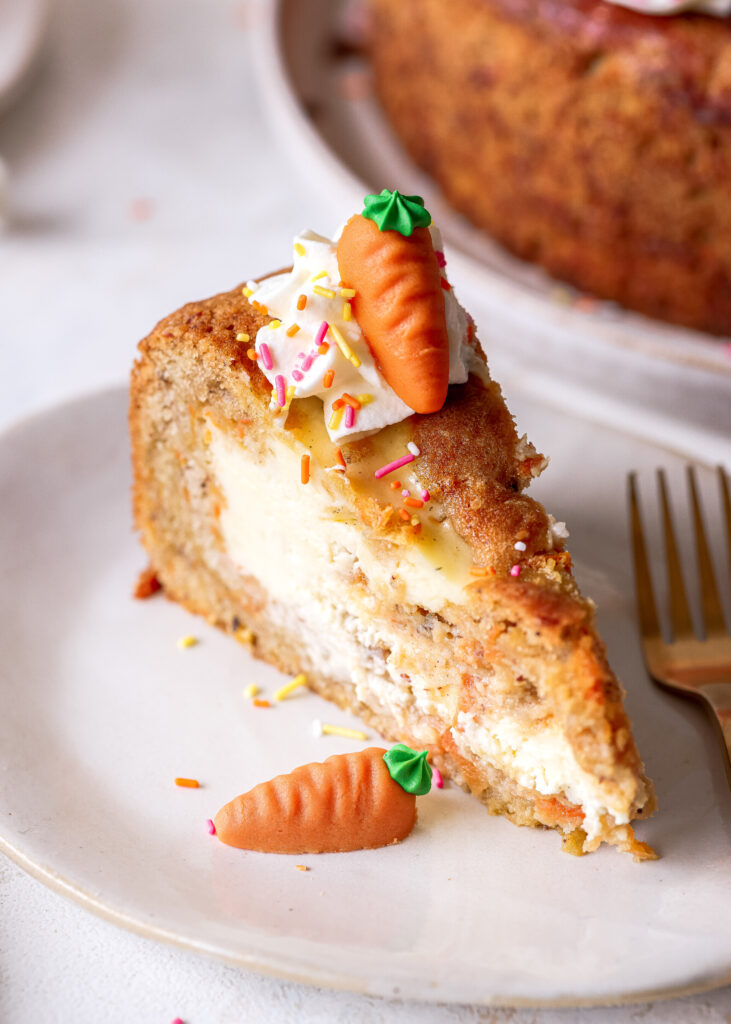 Carrot Cake Cheesecake aka Karotten Käsekuchen ganz einfach selber backen. Emmas Lieblingsstücke
